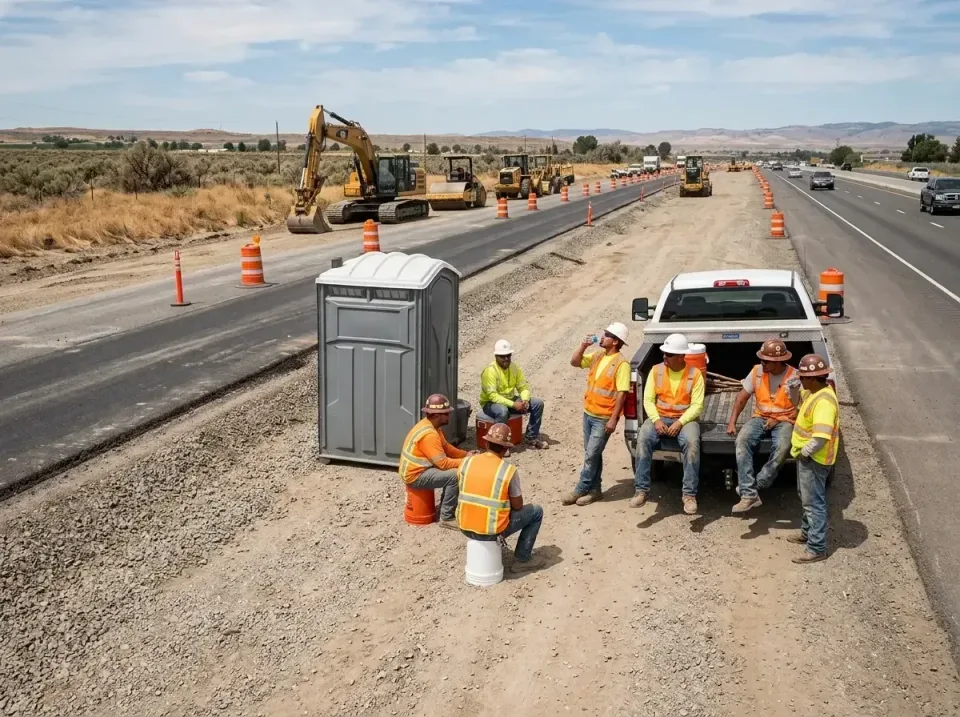 highway-road-construction-crew-007 — frequently asked questions, Porta Potty and Restroom Rentals in Belvedere, SC